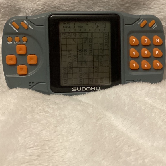 SUDOKU Handheld Electronic Video Game 🎮 - Picture 1 of 8